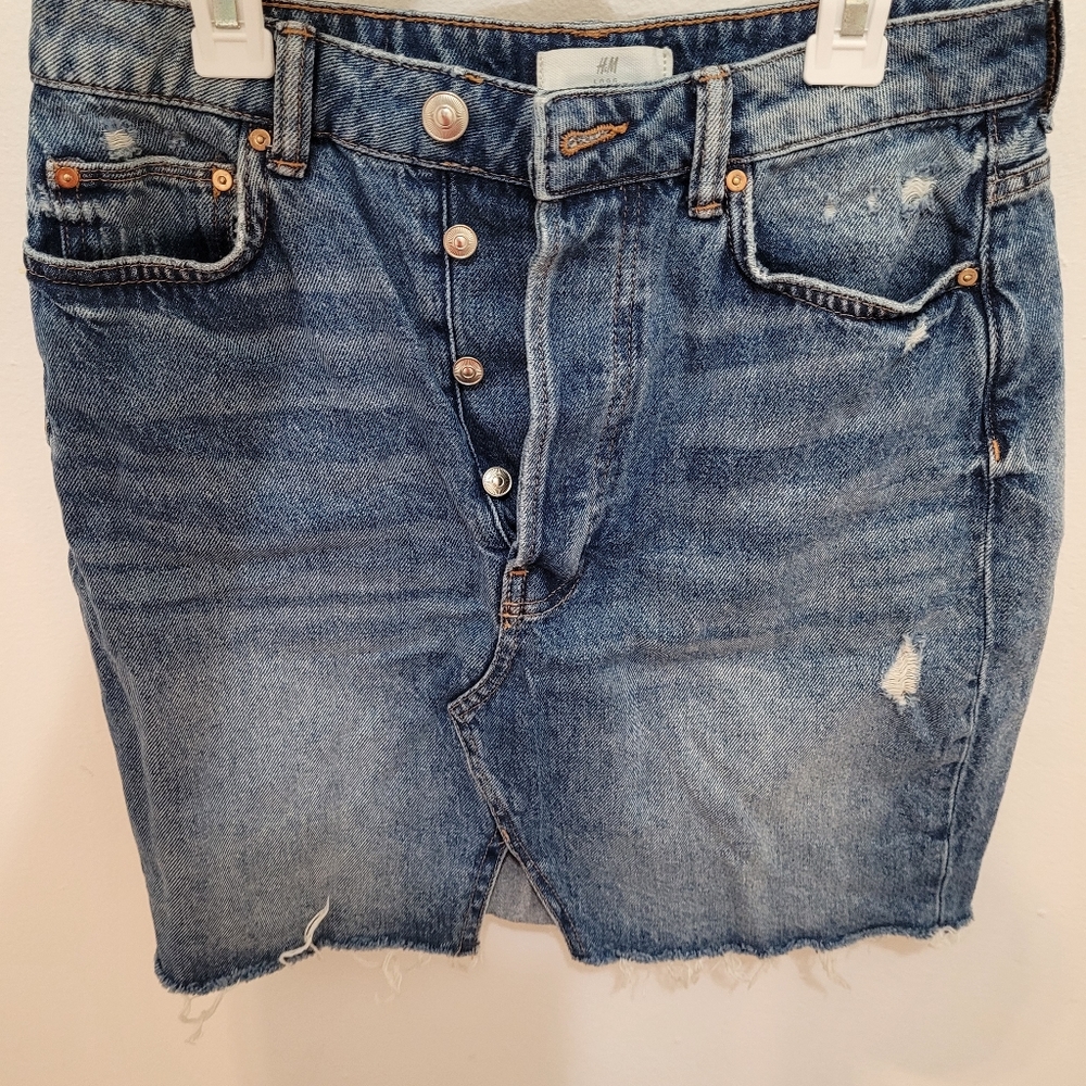Denim skirt